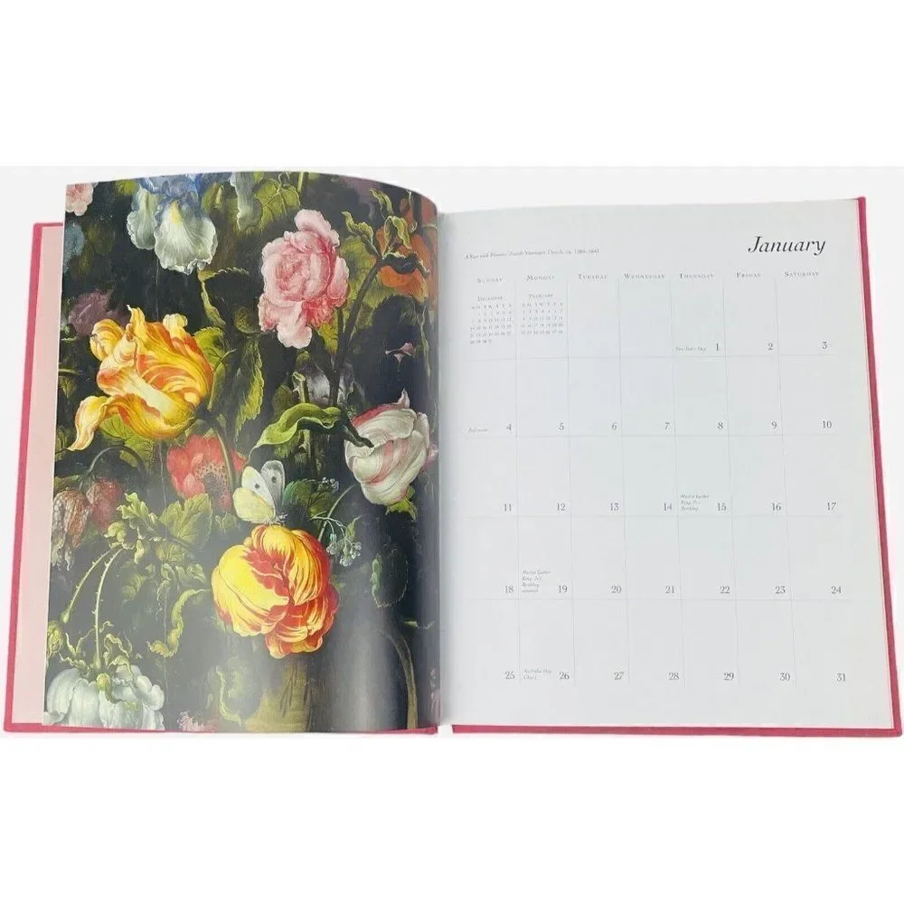 Metropolitan Museum of Art Calendar Book Set of 2013 Butterflies 2015 Tulips HC